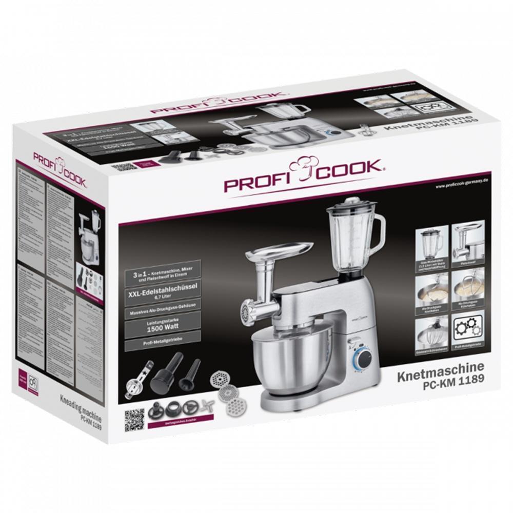 Кухонный комбайн Profi Cook PC-km 1189. PROFICOOK PC-km 1189, 1500 Вт. PROFICOOK PC-km 1063, 1200 Вт. Направляющий штифт для кухонного комбайна Profi Cook.