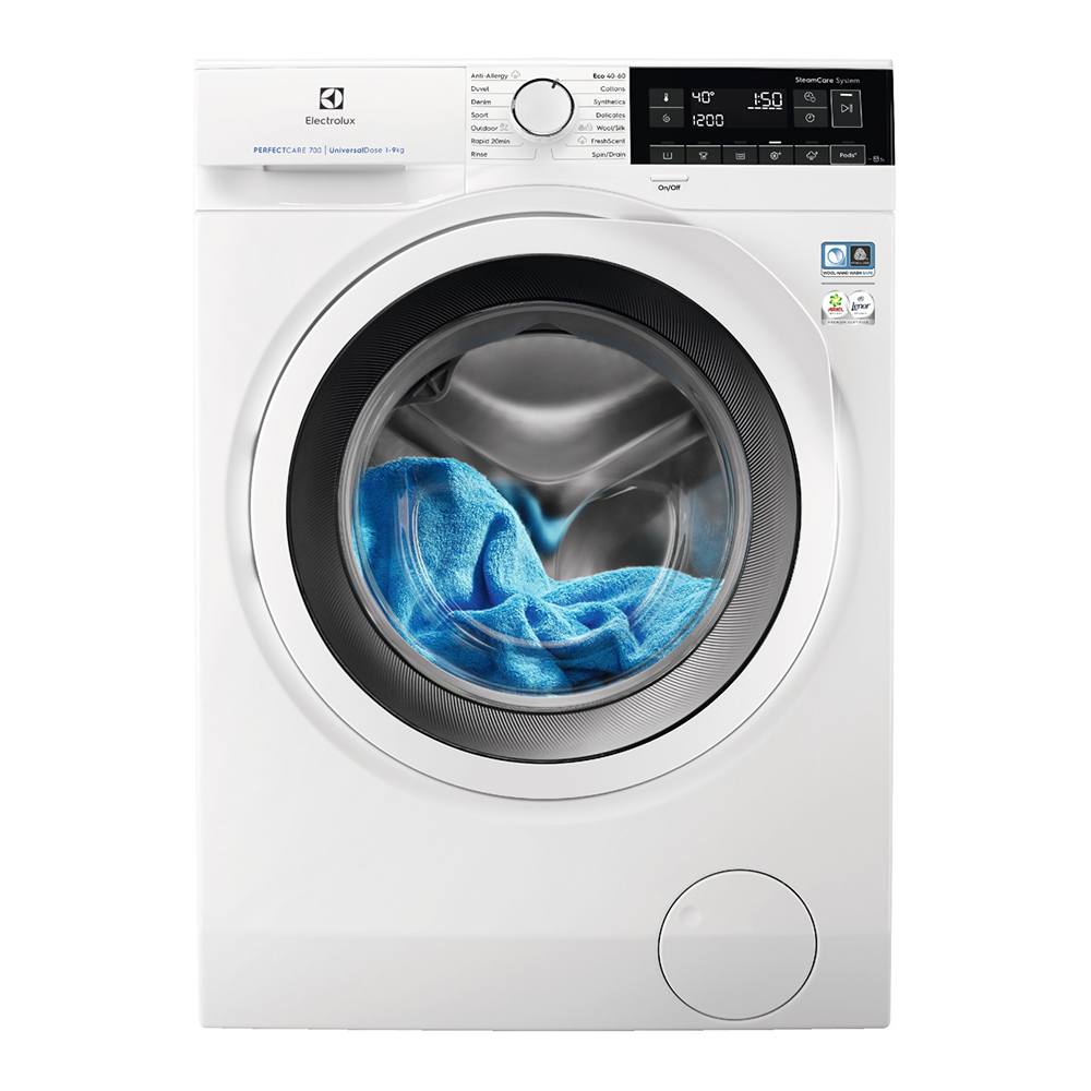 Стиральная машина 59,7 см на 9 кг Electrolux PerfectCare 700 EW7F349PW белая