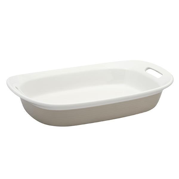 Форма для запекания 2,8 л CorningWare Etch бежевая - 1 фото