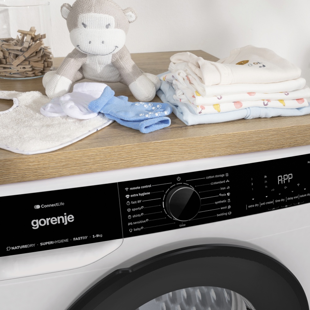 Сушильная машина 60 см на 8 кг GORENJE Advanced DPNA82 белая в Москве,  купить за 78990 руб. (арт: 211389) — интернет-магазин КитченТайм