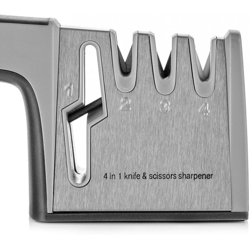 Точилка 4 в 1 для ножей и ножниц 23х69 см Walmer Marshall Knives стальная - 4 фото