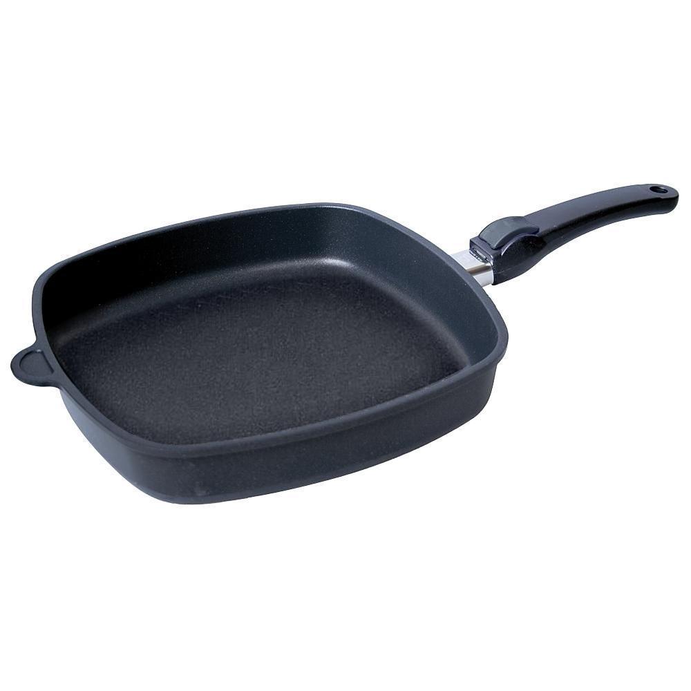 Сковорода алюминиевая квадратная 28х28 см AMT Frying Pans - 1 фото