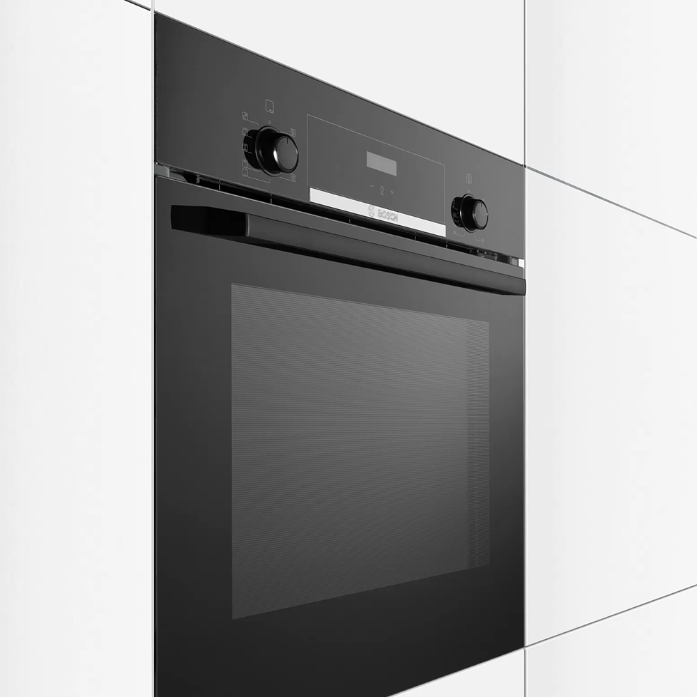Электрический духовой шкаф 59,4х54,8 см Bosch Serie 4 HBA534EB0 черный - 9 фото