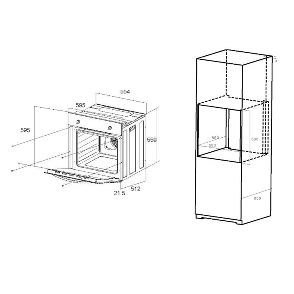 Maunfeld eoec516b2 схема встраивания