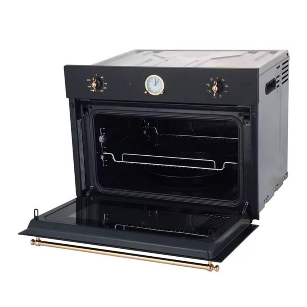 Встраиваемая микроволновая печь 45 см Smeg Coloniale SF4800MAO антрацит ...