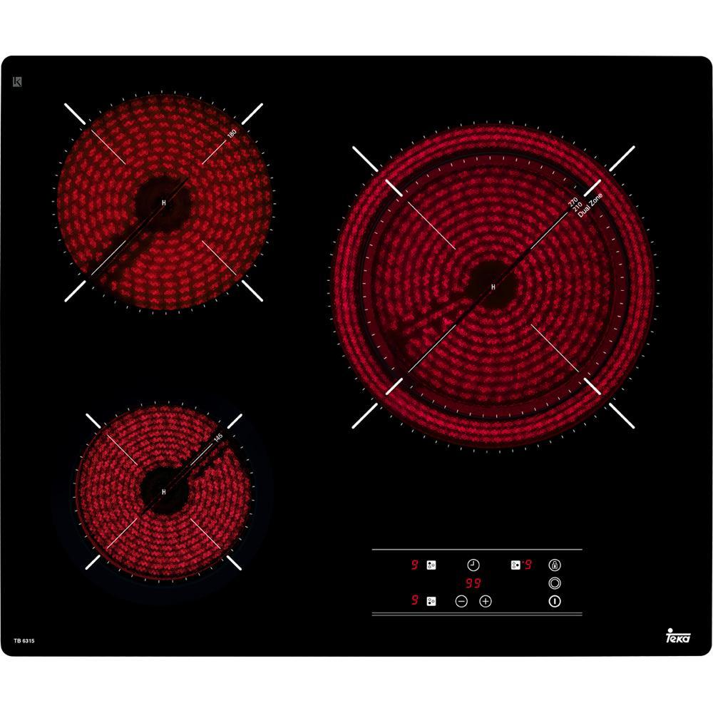 Электрическая варочная панель 60х51 см Teka Easy TB 6315 черная - 1 фото