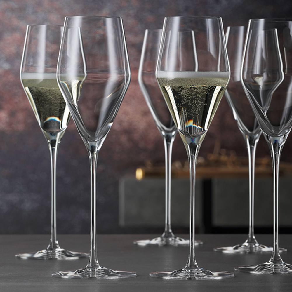 Набор бокалов для шампанского 250 мл Spiegelau Definition 2 пр прозрачный - 3 фото