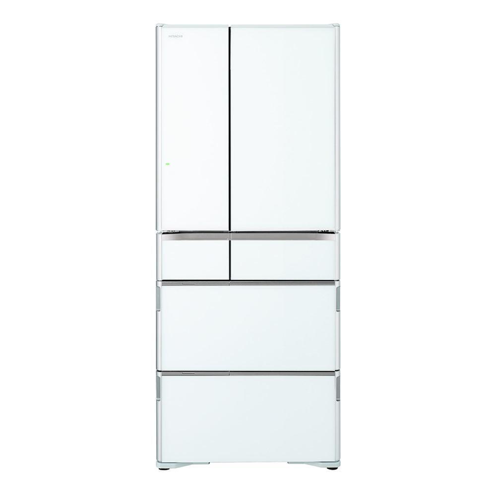 Холодильник French Door 183х75 см Hitachi Multi-door R-G630GU XW белый кристалл - 1 фото