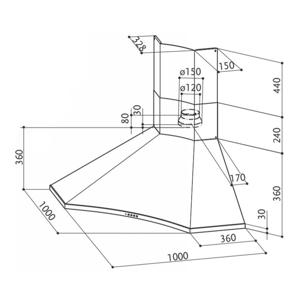 Вытяжка кухонная угловая. Каминная вытяжка Faber Ranch angolo WA 100. Элика вытяжка угловая 100. Угловые кухни с купольной вытяжкой. Угловая вытяжка Размеры.