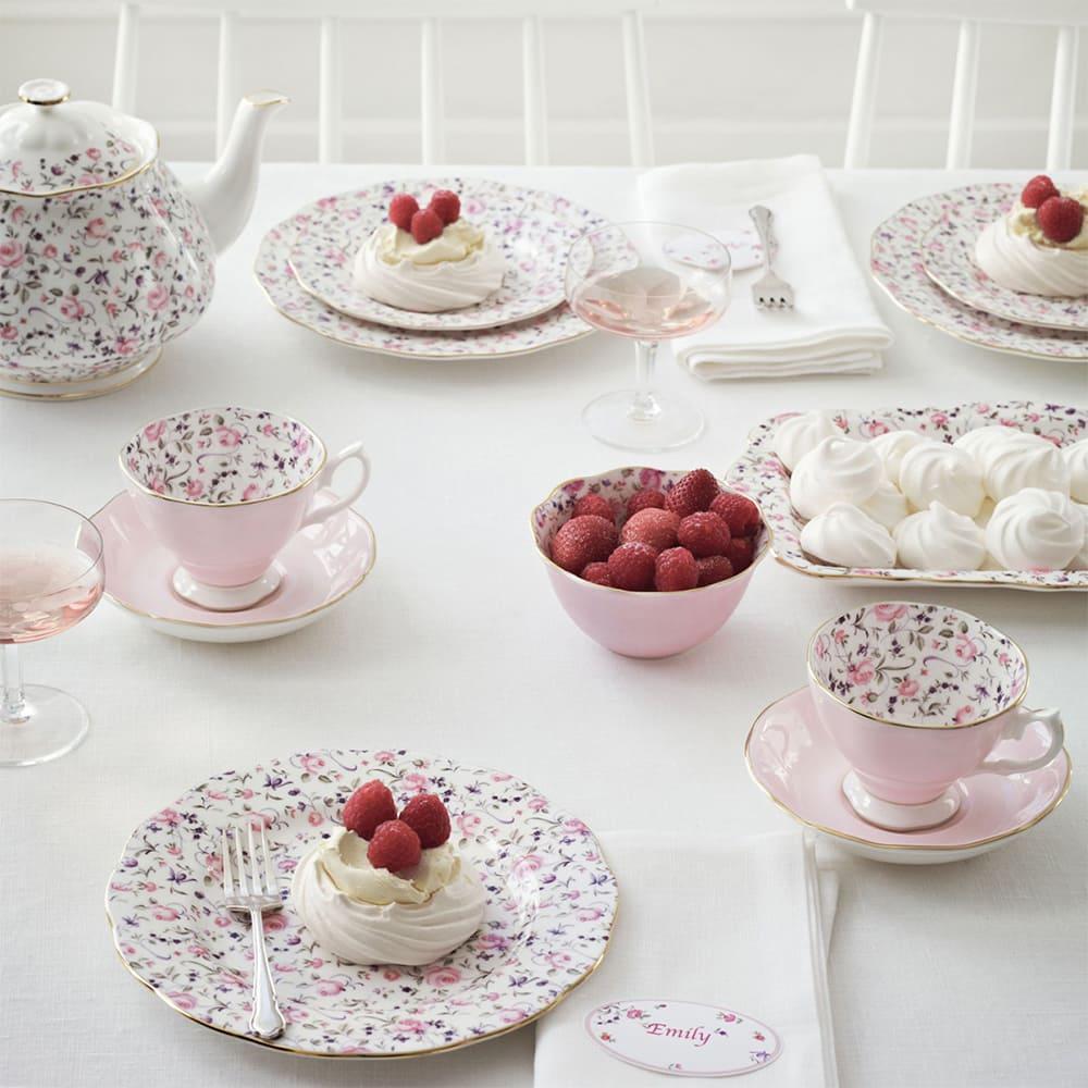 Тарелка десертная 20 см Royal Albert Rose Confetti Vintage - 1 фото.