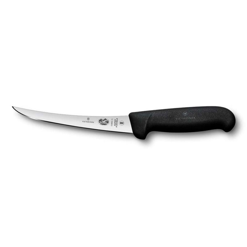 Нож обвалочный 15 см Victorinox черный - 1 фото